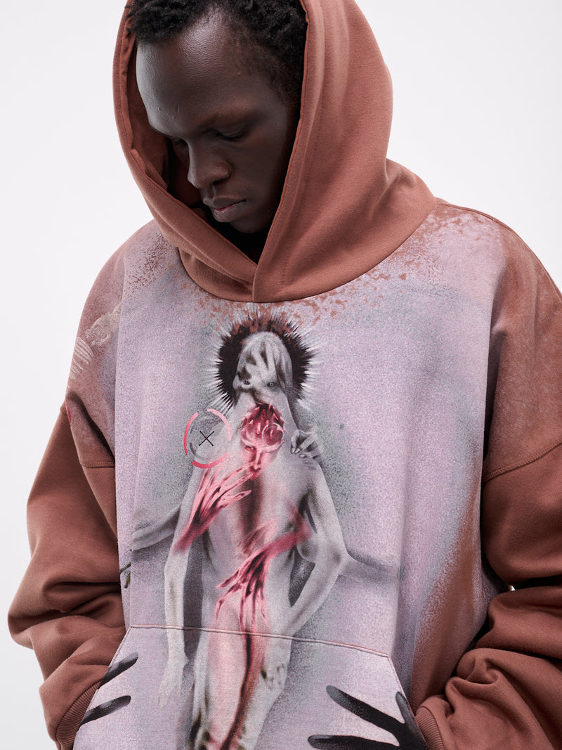 OG Sin Graphic Hoodie (SWT01-BN-OG-SIN-BROWN)