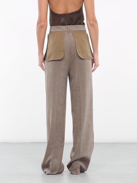 パンツ INSIDE OUT JACQUARD PANTS ZACK Geometric Jacquard Pants – SAM