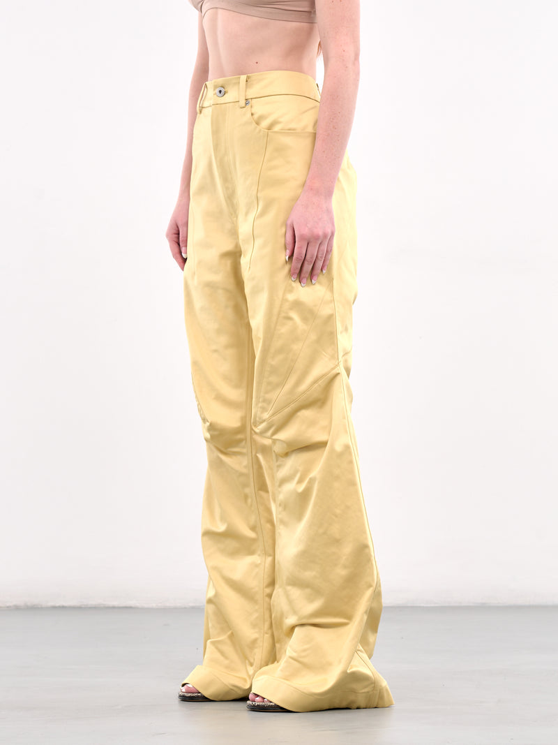 Umbo Flared Wide Trousers (SY-P8-ACID)