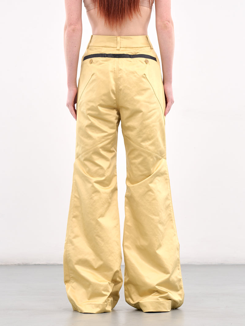 Umbo Flared Wide Trousers (SY-P8-ACID)