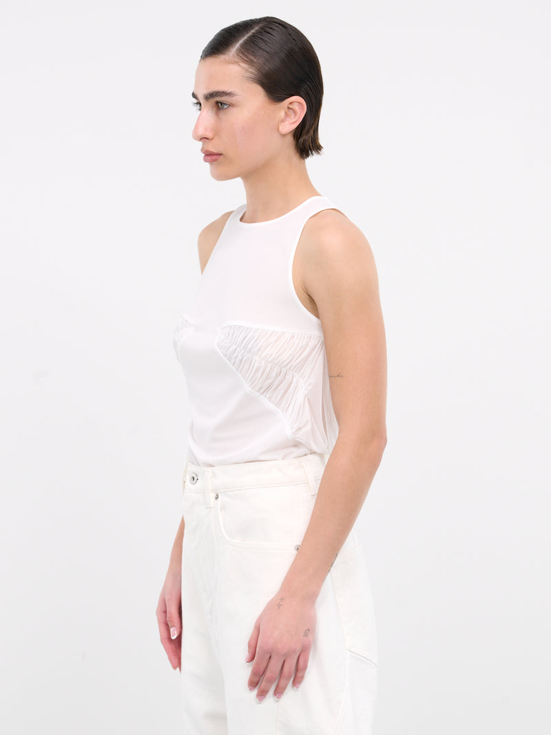Pleated Tank (SY-T27-WHITE)