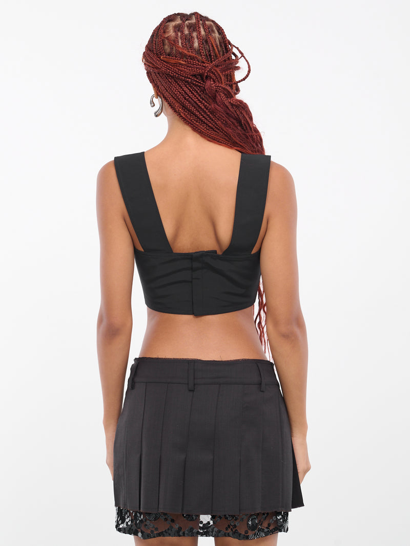 Harlow Bonded Bra (T-054-JET-BLACK)