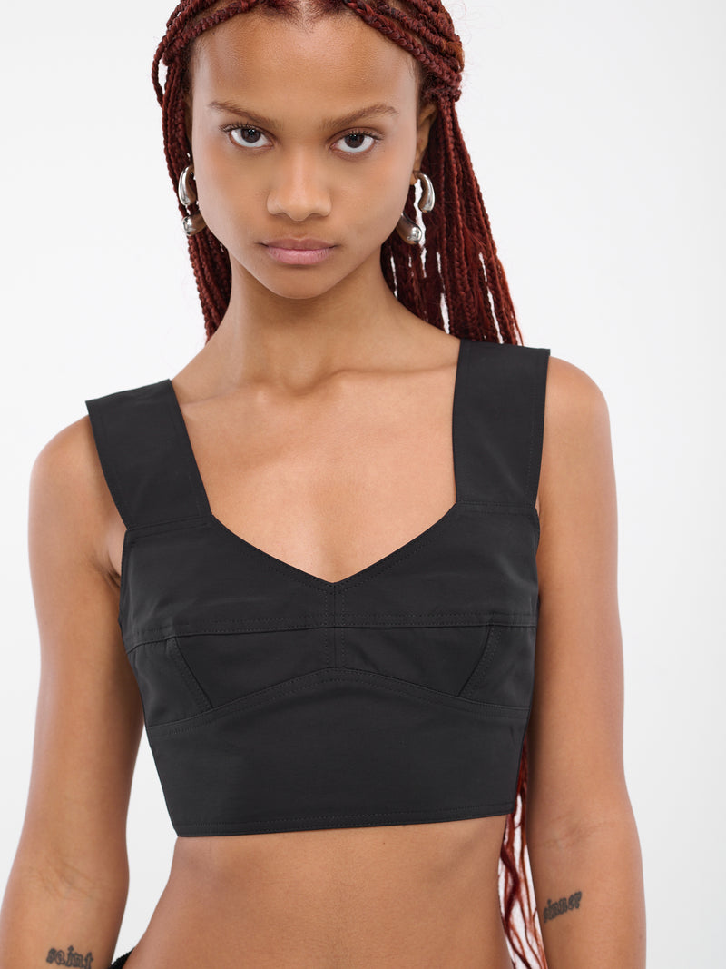 Harlow Bonded Bra (T-054-JET-BLACK)