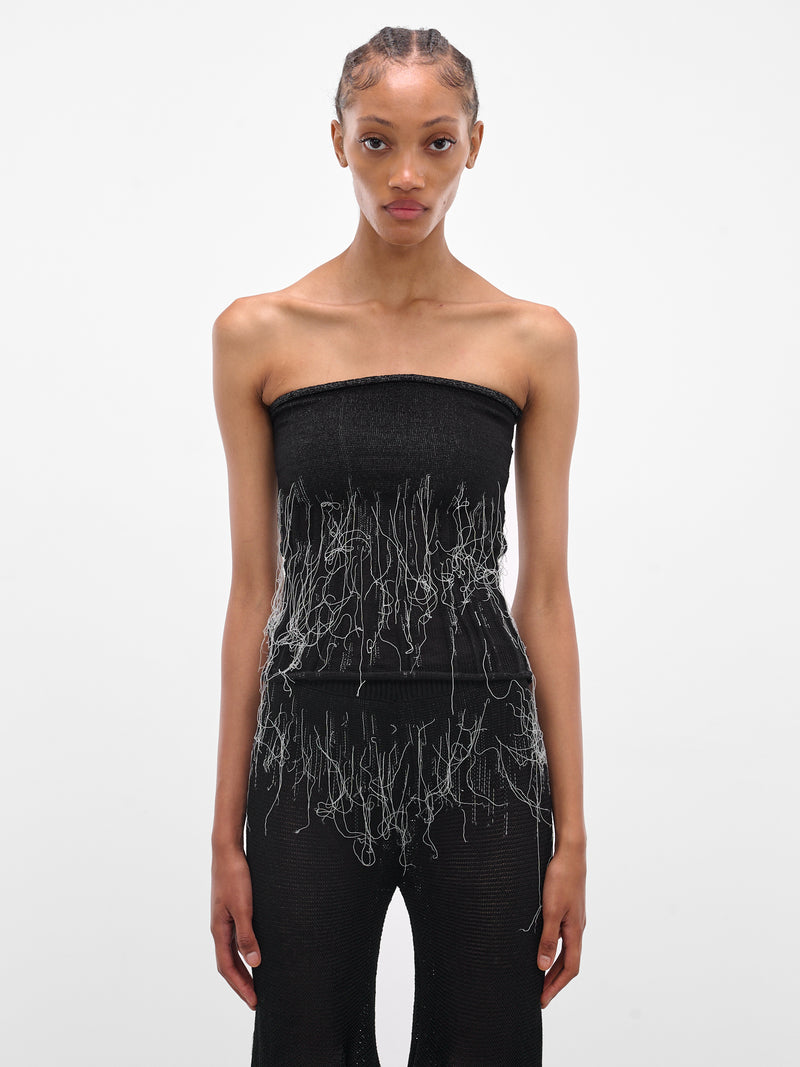 KRYSTAL PANIAGUA Knit Tube Top | H.Lorenzo - front