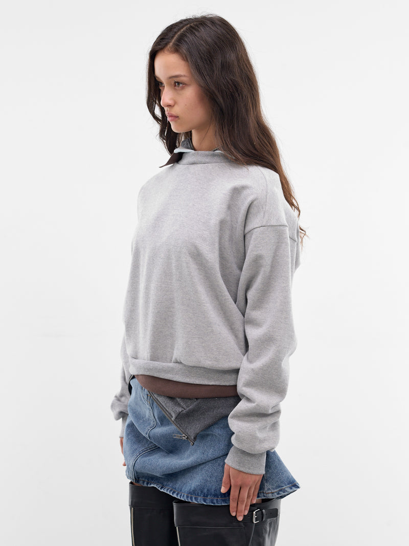 August Barron Layered Sweatshirt | H.Lorenzo - side