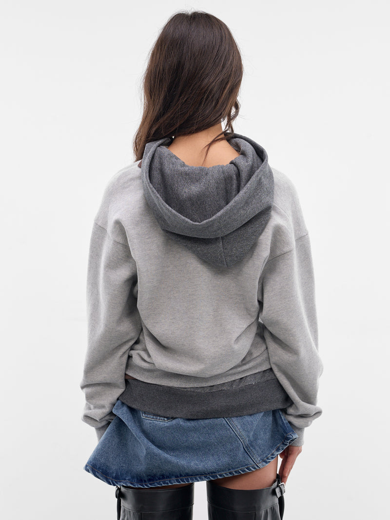August Barron Layered Sweatshirt | H.Lorenzo - back