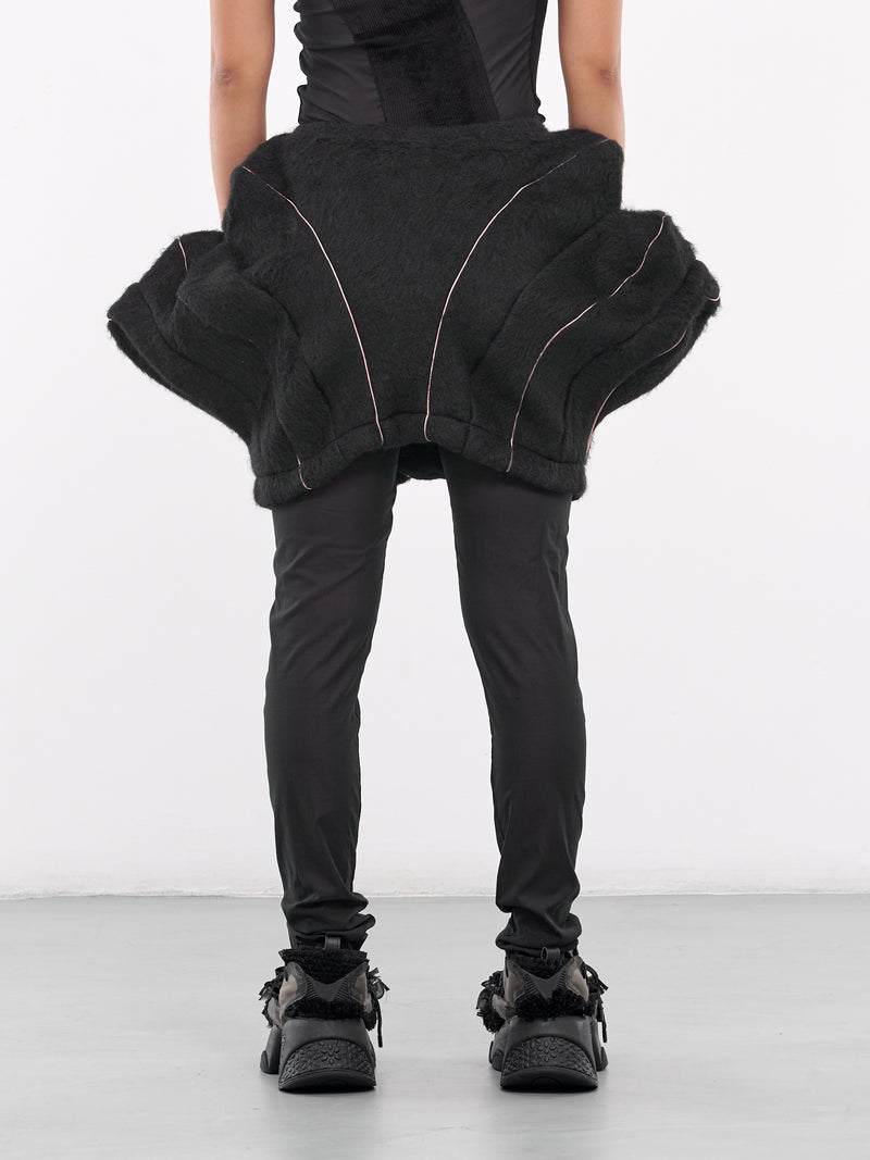 Black Layered Hawkbill Trousers (T06-14-MIST-BLACK)