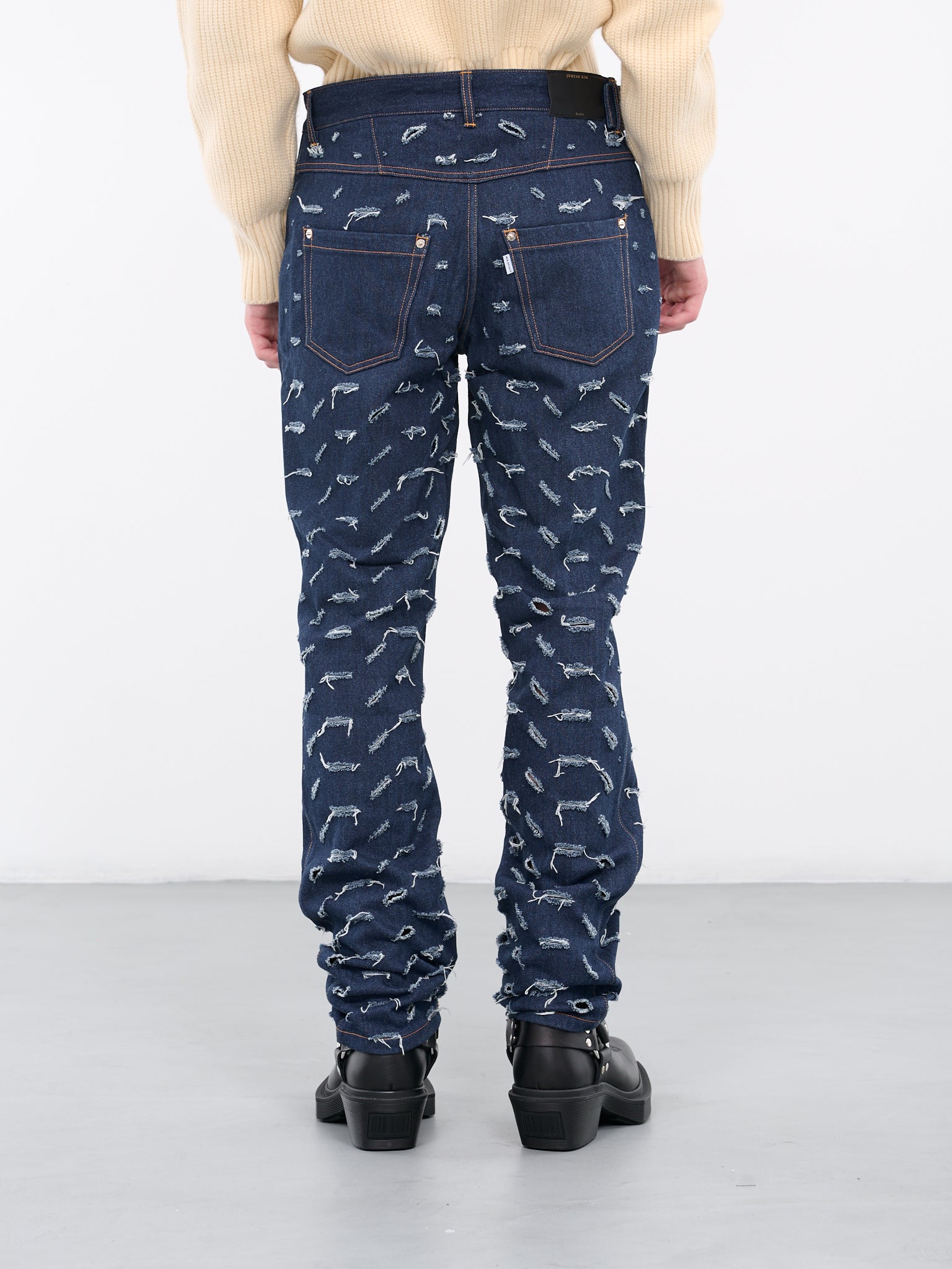 Slashed Jeans (T07-BLUE)