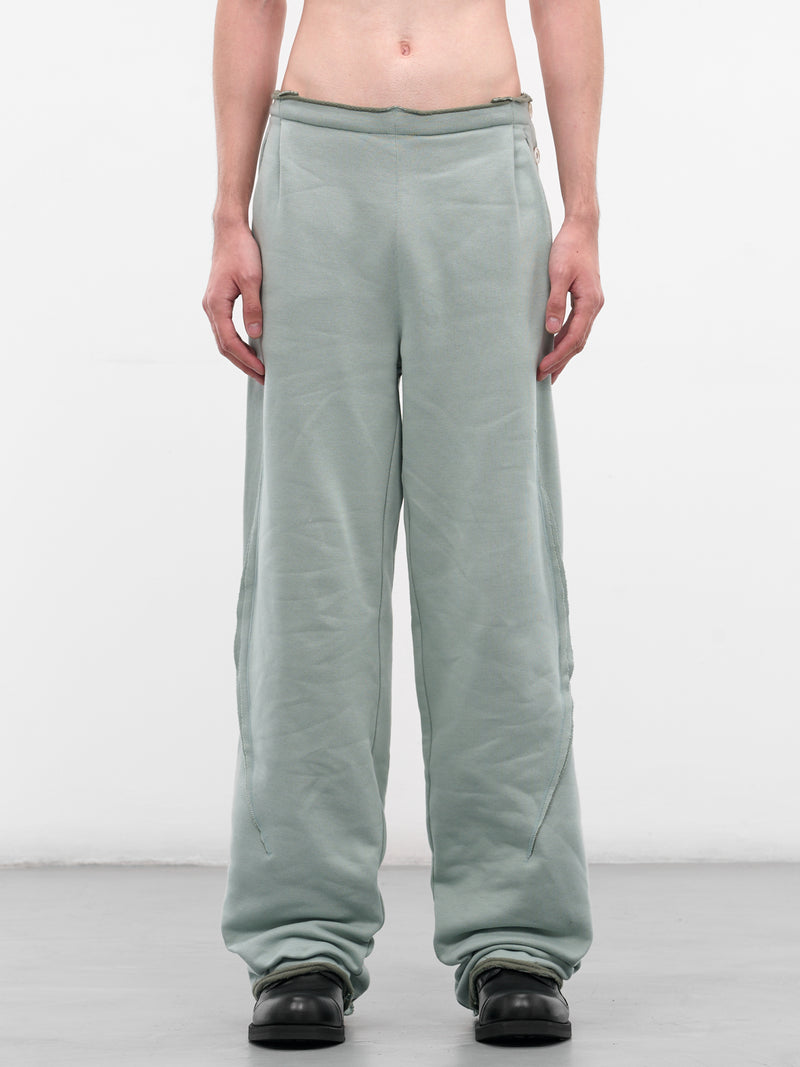 Green Vig K-Dart Spiral Sweatpants (T11-25-GREEN-GREY)
