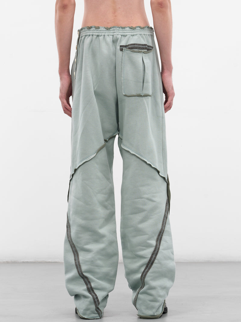 Green Vig K-Dart Spiral Sweatpants (T11-25-GREEN-GREY)