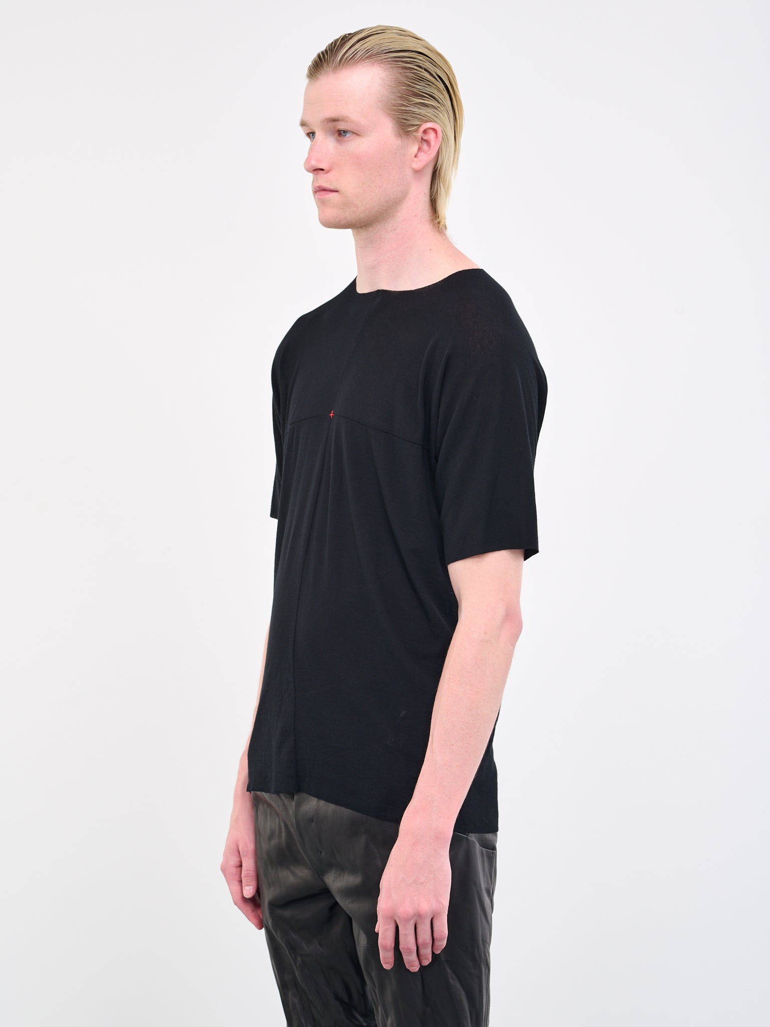 Paneled T-Shirt | H. Lorenzo - side 
