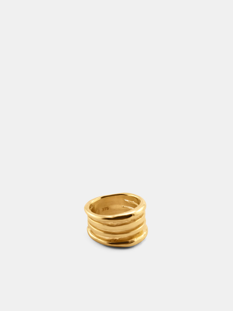 9K Gold Taino II Ring (TAINO-II-9K-YELLOW-GOLD)