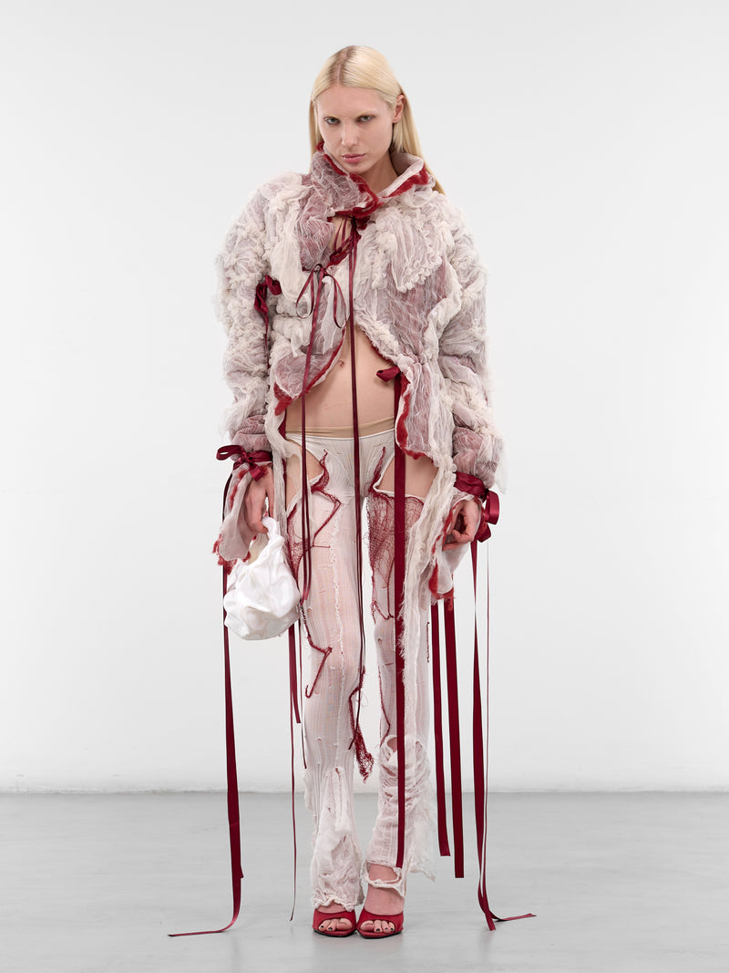 Tapestry Of Blood Layered Jacket (TAPESTRY-OF-BLOOD-WHITE)