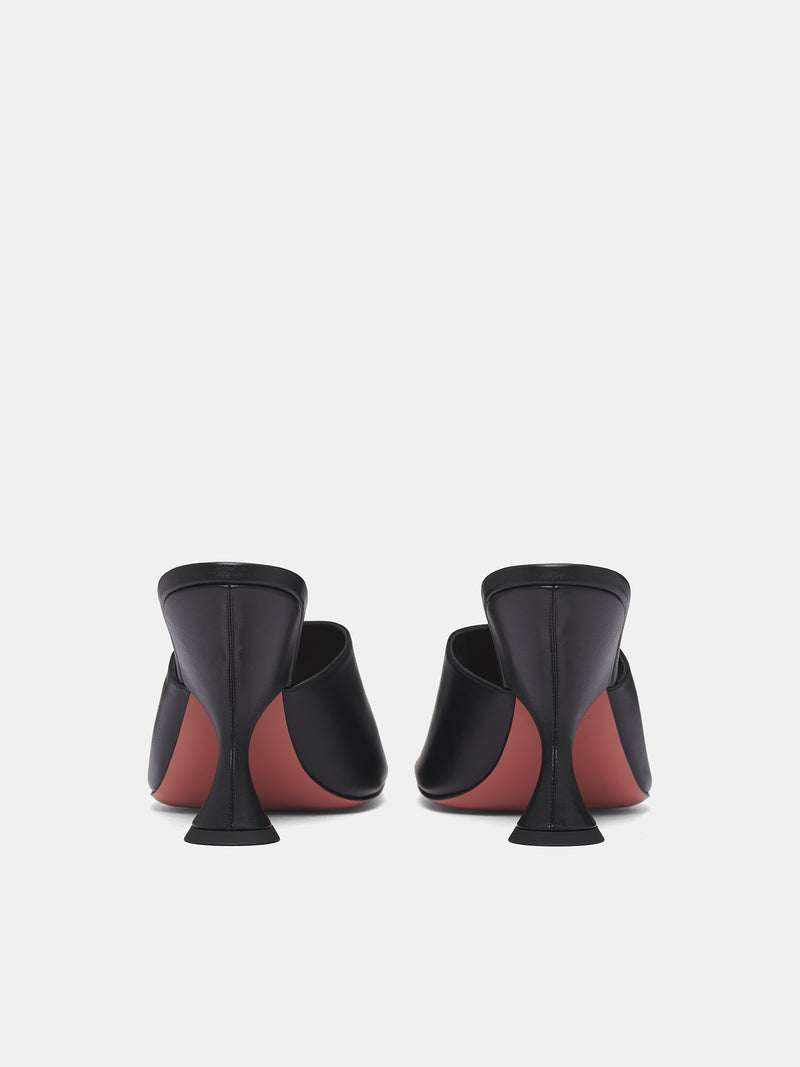 Black Nappa Taylor 90 Slippers (TAYLOR-NAPPA-BLACK)