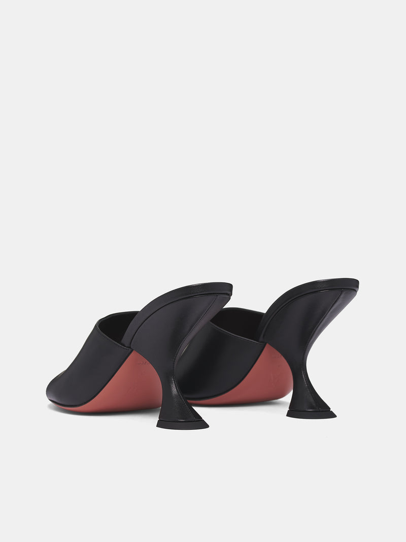 Black Nappa Taylor 90 Slippers (TAYLOR-NAPPA-BLACK)