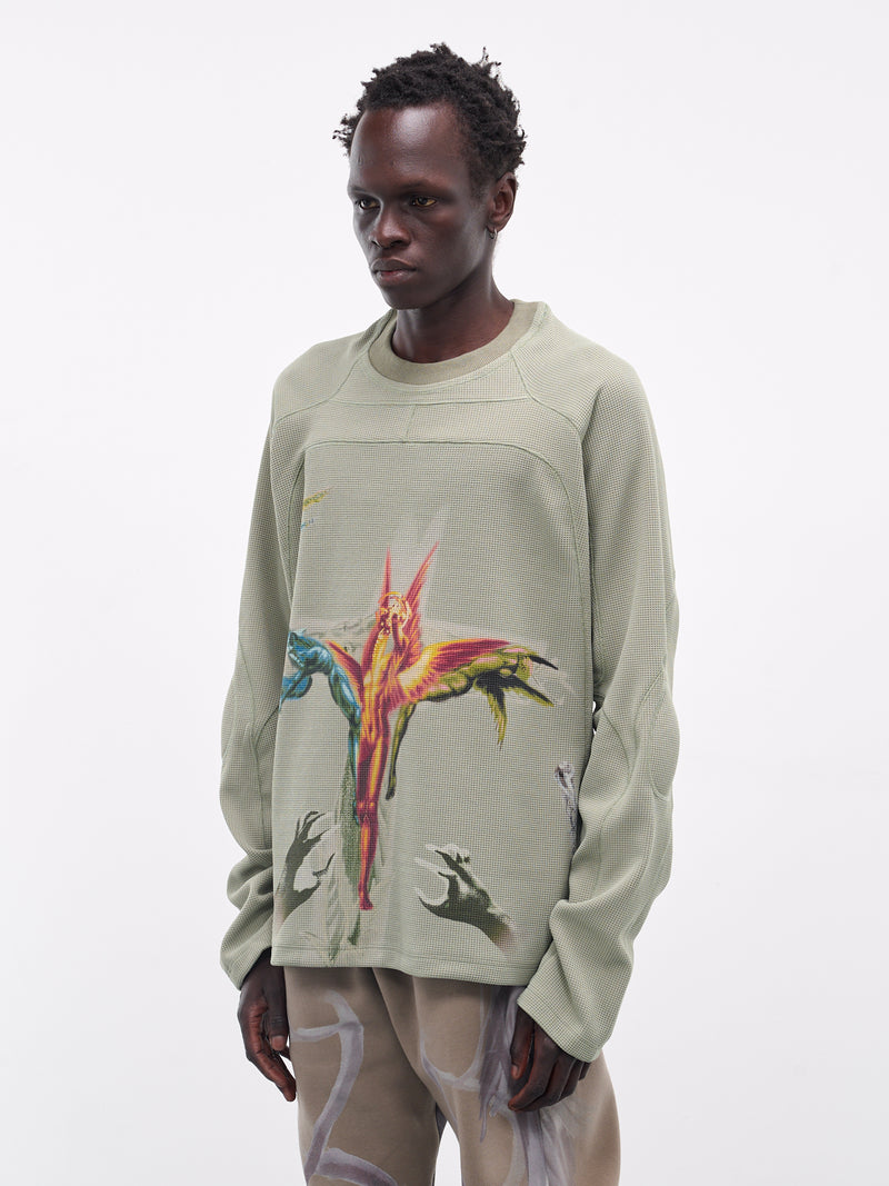 FORBIDDEN KNOWLEDGE Armored Thermal Tee | H.Lorenzo - side