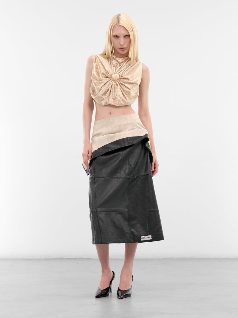 Tilda Gold Cushion Crop Top (TILDA-GOLD)