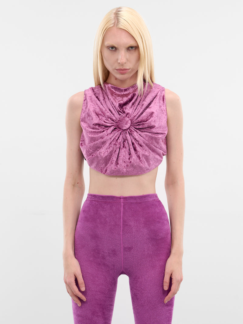 Tilda Pink Cushion Crop Top (TILDA-PINK)