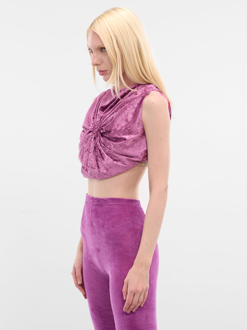 Tilda Pink Cushion Crop Top (TILDA-PINK)