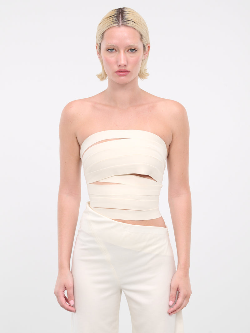 Elastic Corset Bandeau (TO-W01-WHITE)