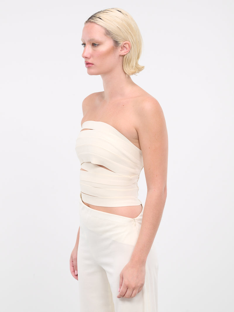 Elastic Corset Bandeau (TO-W01-WHITE)