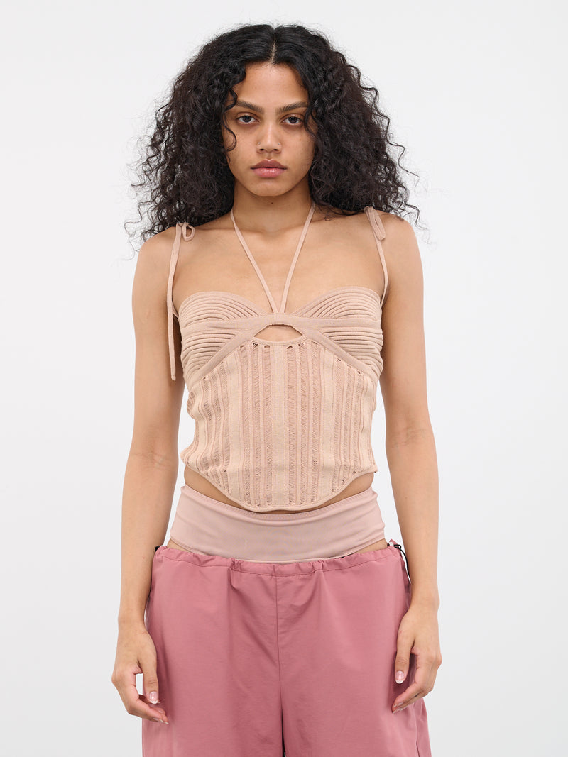Floating Knit Corset (TO04947268-0475-001-NUDE)