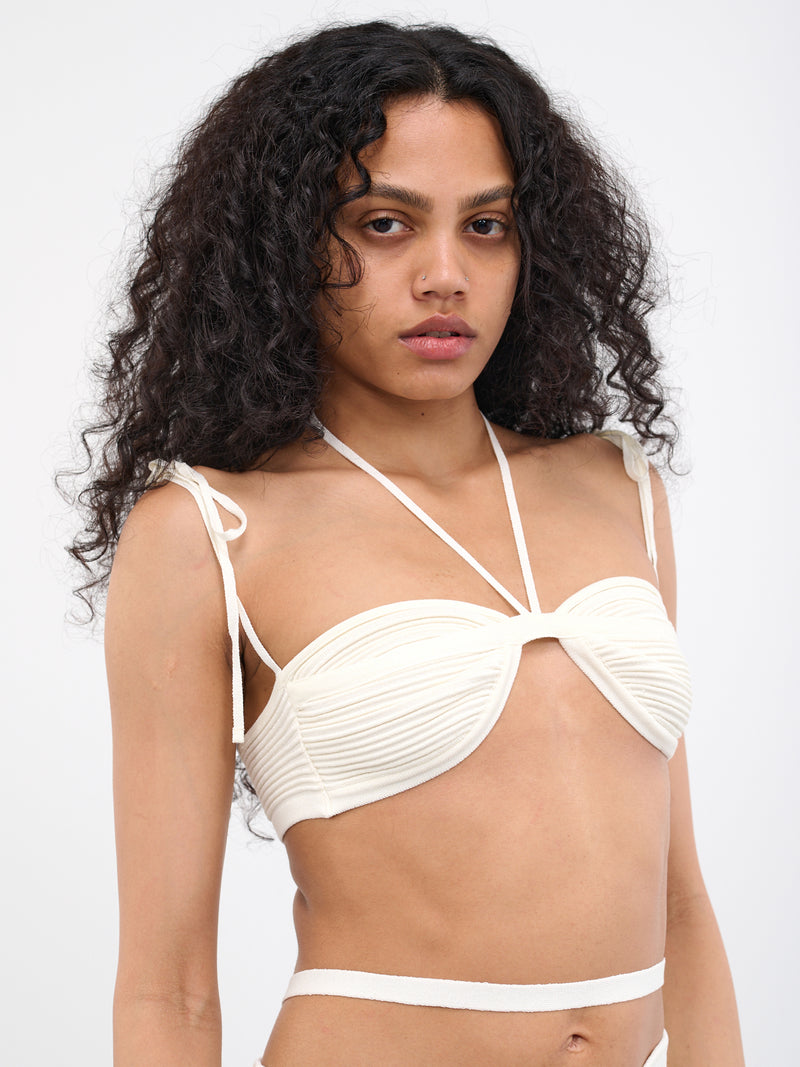 Rib Knit Mini Top (TO16947268-0474-000-IVORY)