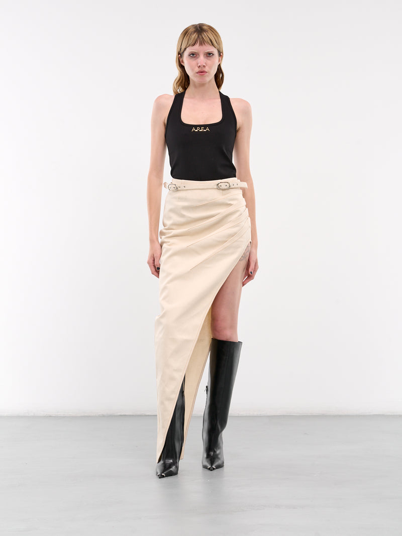 Logo Nameplate Racerback Tank (TP0045FA01-BLACK)