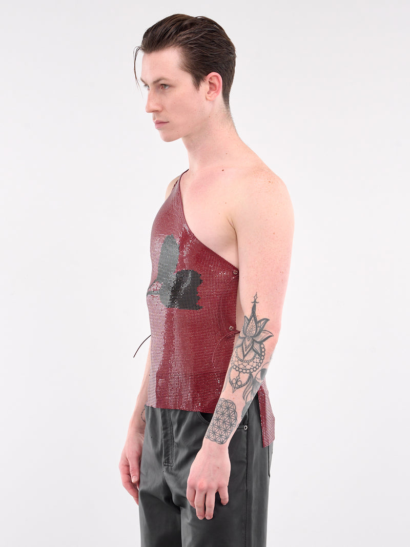 Jay Top (TP026-W-METAL-RED)