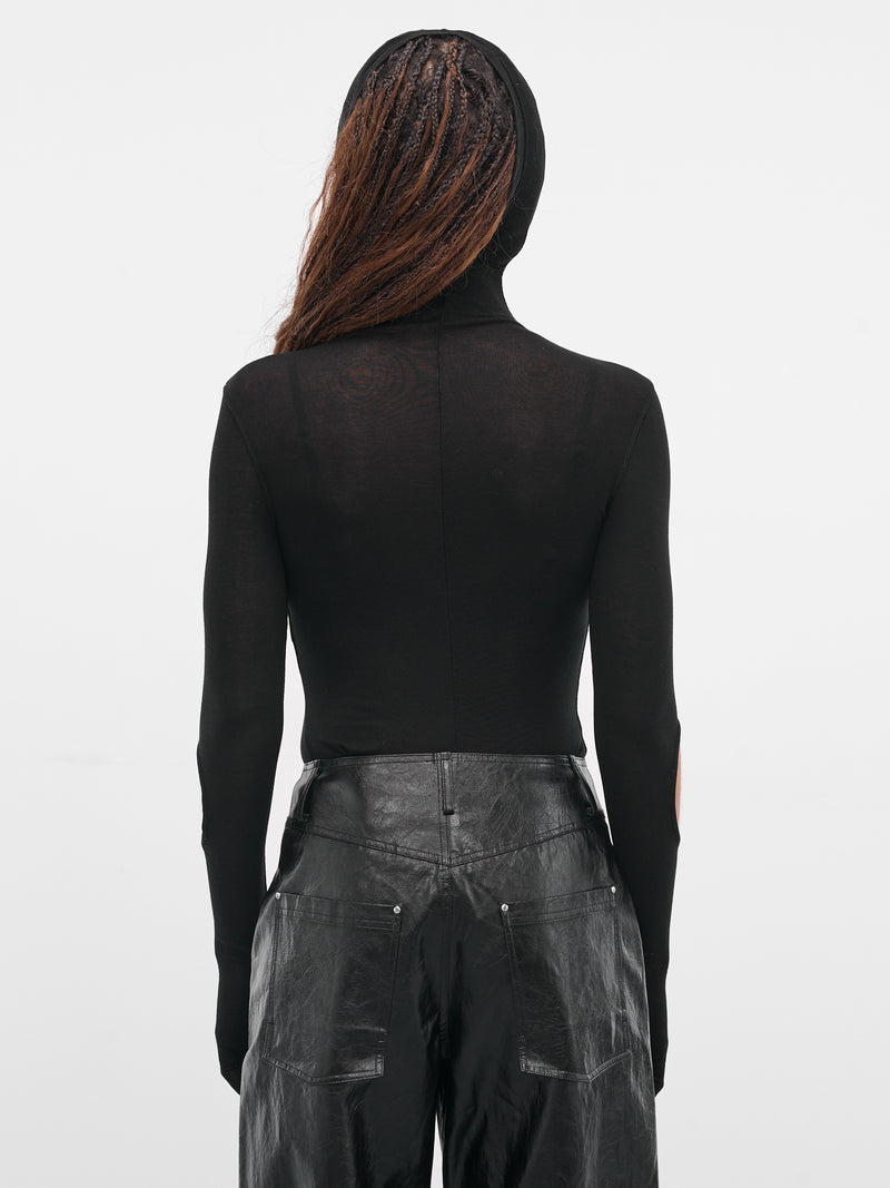 Black Gentle Armor Glove Top (TP03T2BL900-BLACK)