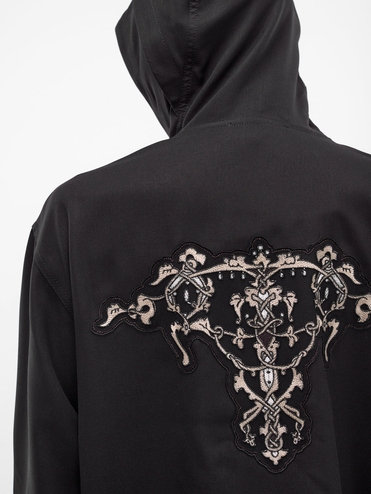 Black Saltina Hooded Long Sleeve (TP04-63-COAL-BLACK)