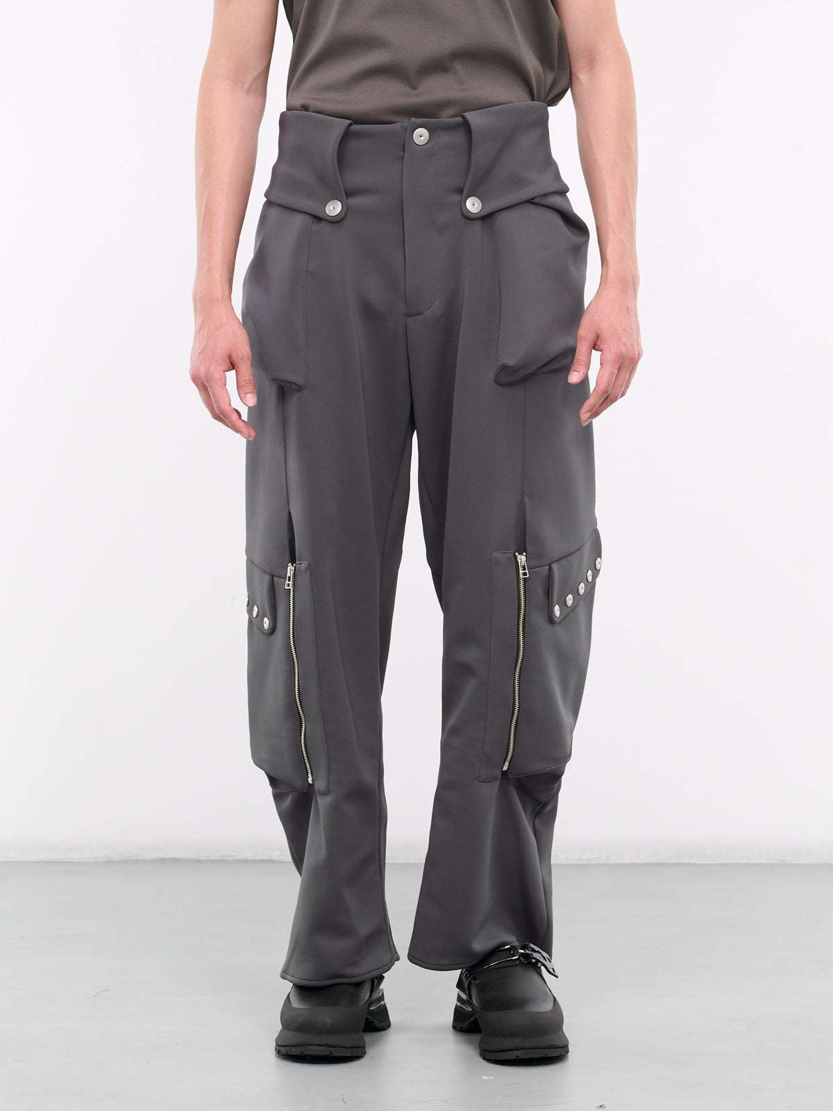 Totem Cargo Trousers (TRS-105-02-SLATE)