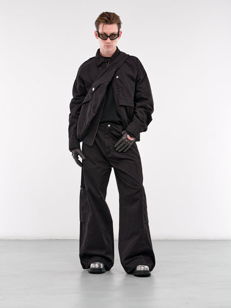 Omar Afridi Knitted Drivers Jumper （Black） -FASCINATE