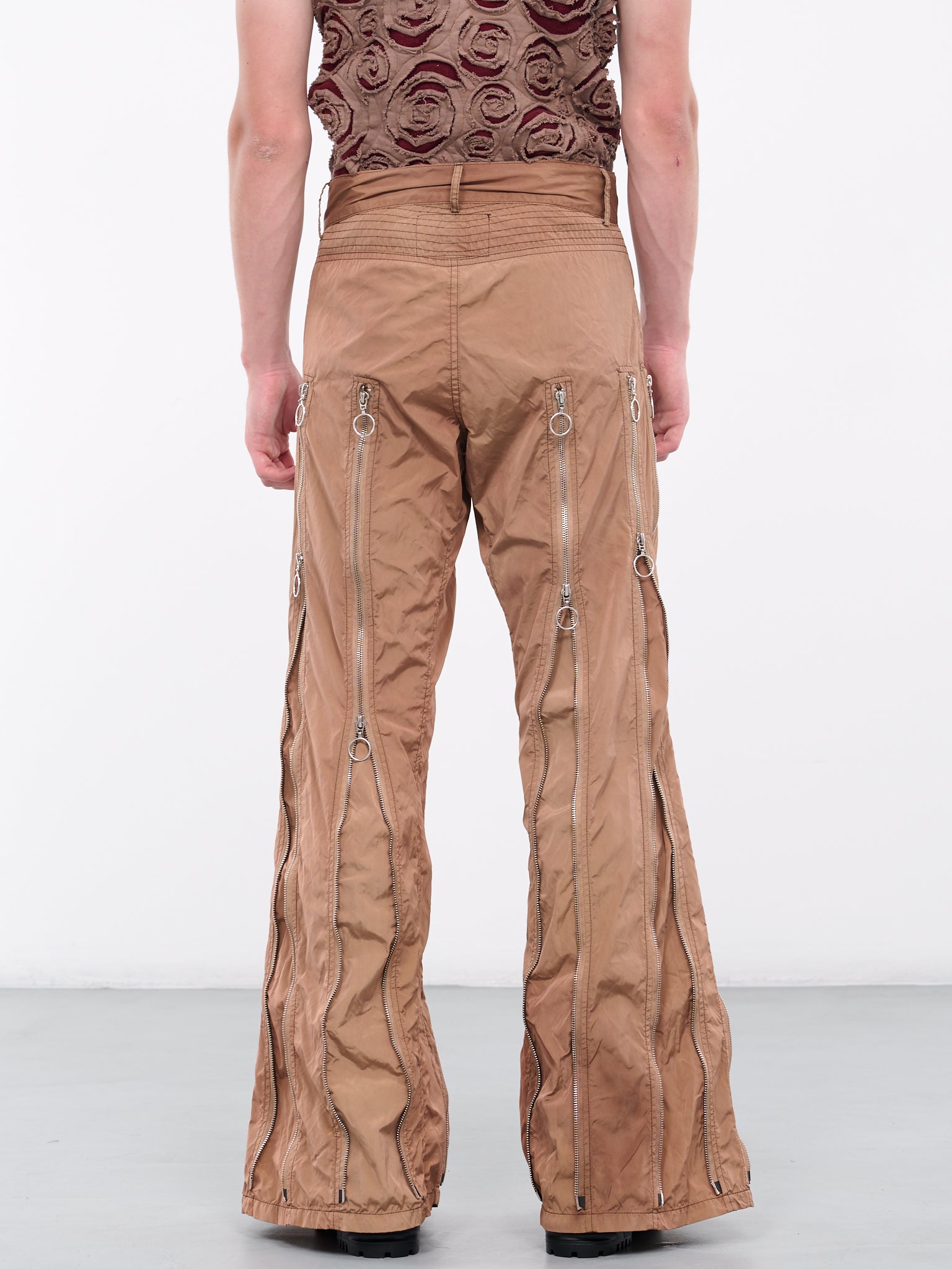 1:1 Zip Trousers (TRS-ADJZIP-DARK-BROWN)