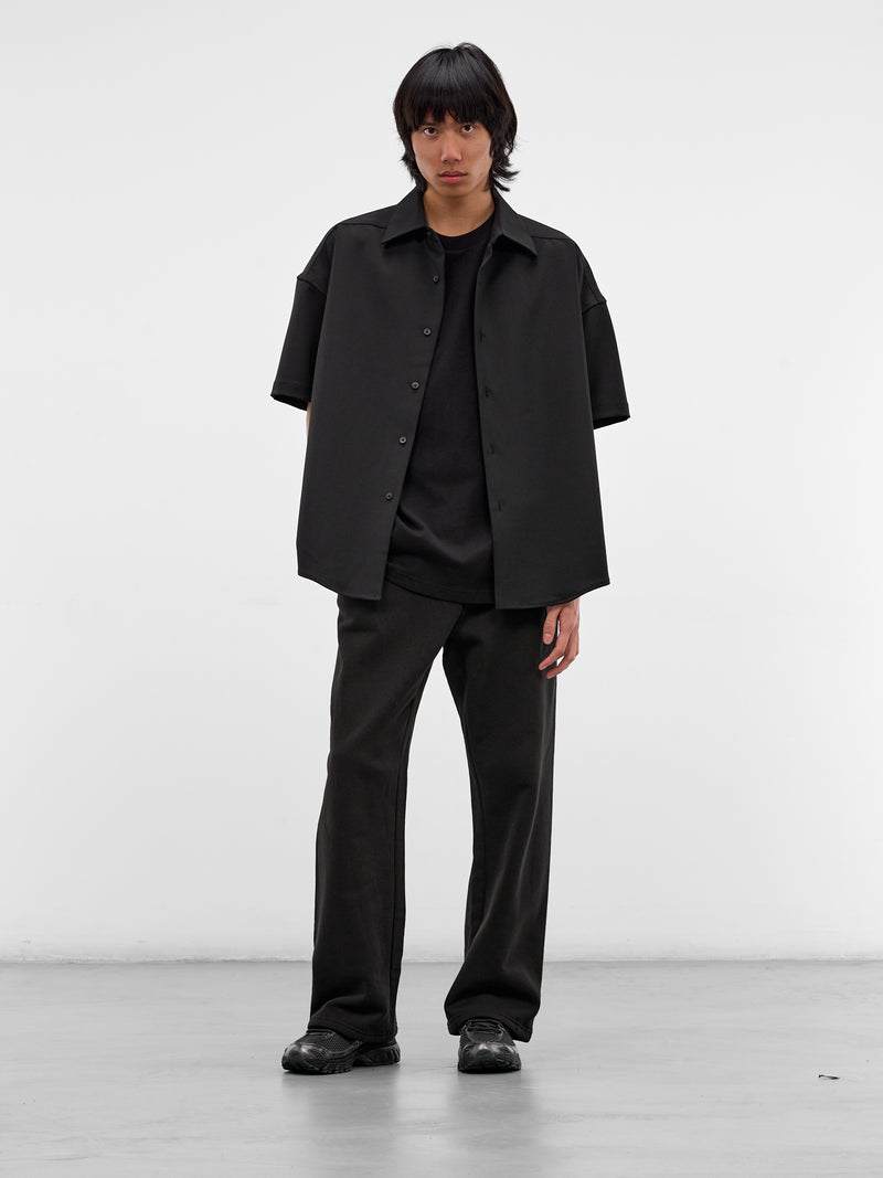 Black Heavy Cotton Boxy Tee (TT01012-BLACK)