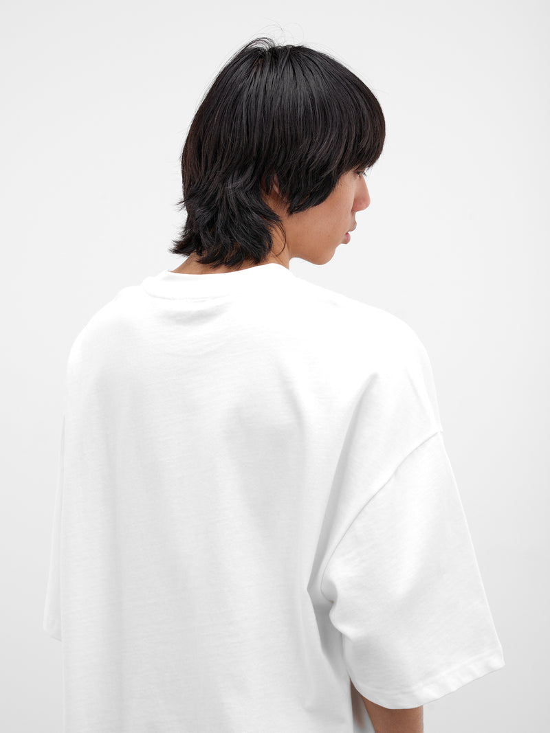White Heavy Cotton Boxy Tee (TT01012-WHITE)