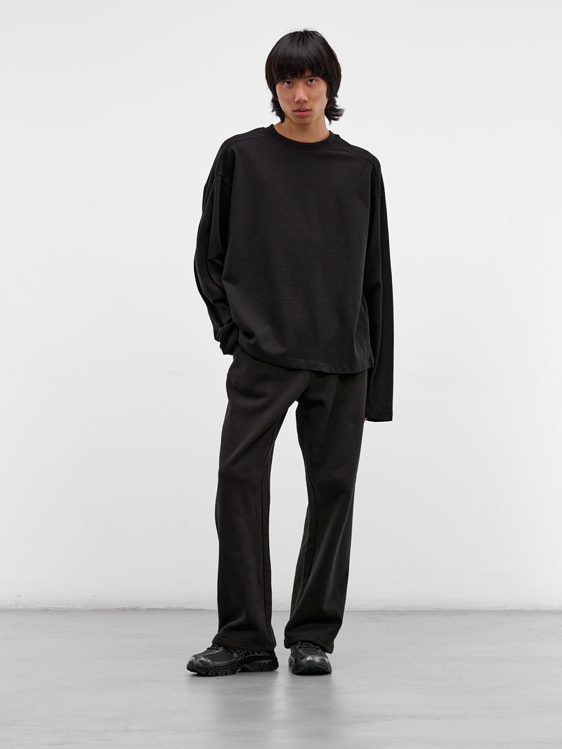 Black Heavy Cotton Long Sleeve (TT02012-BLACK)