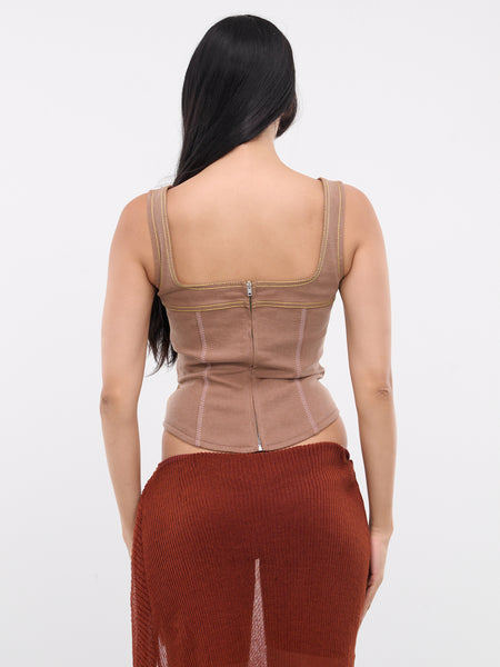 ■MARNI■ Denim Bustier Pink Spider TTJD0285A0USCV96MBC13 TT TTJD0326S0-USCW76-