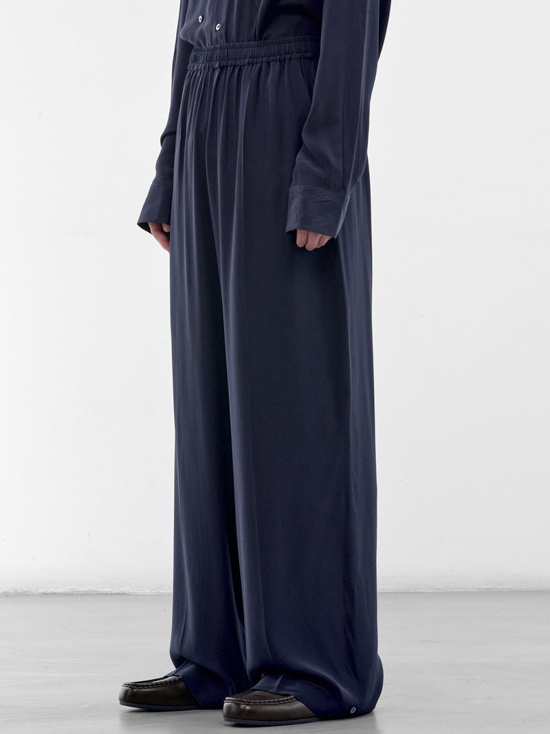 Navy Wide Leg Trousers (U262-P048-S026-NAVY)