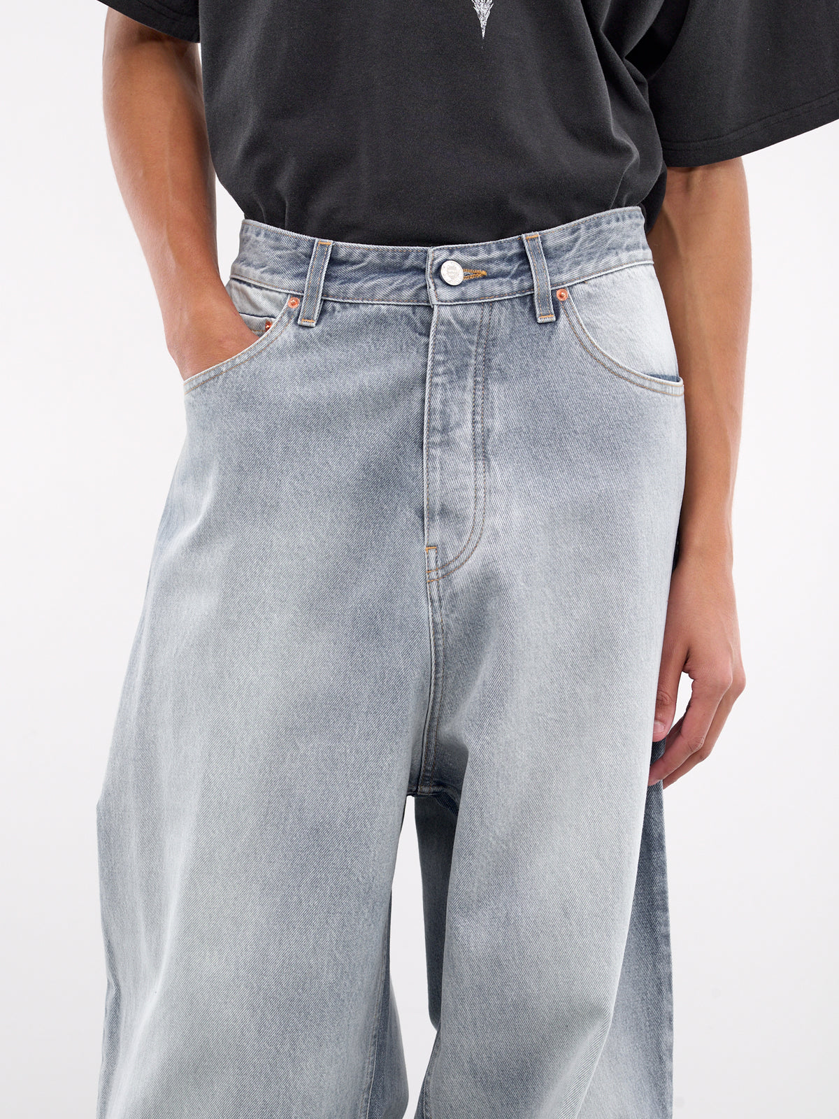 Wide Leg Jeans (UA66PA540L-LIGHT-BLUE)