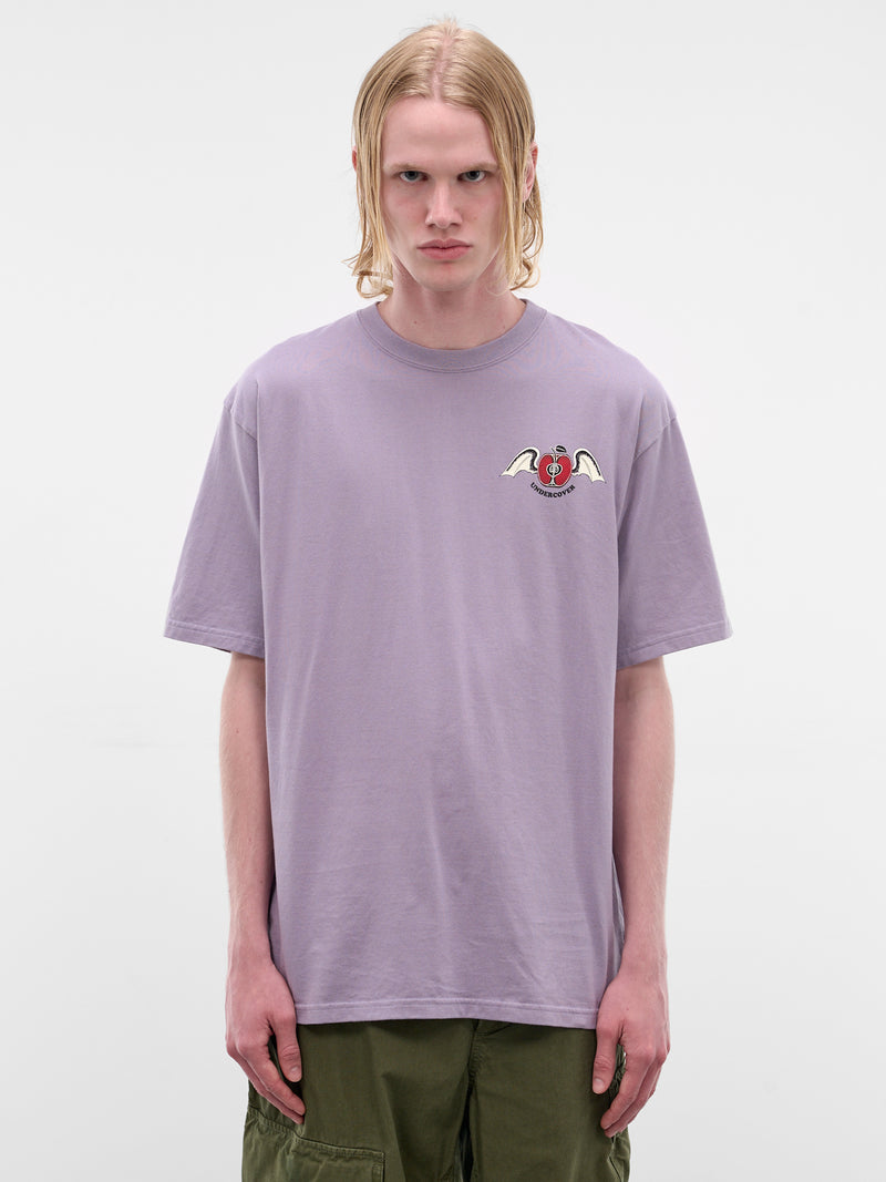 Gray Bat Logo Graphic Tee (UC1F3807-GRAY)