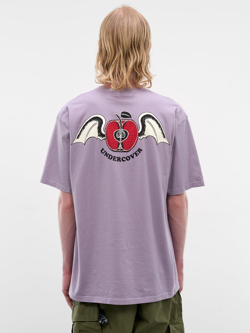 Gray Bat Logo Graphic Tee (UC1F3807-GRAY)