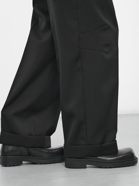 STRONG003 TROUSERS (BLACK) size:48 OUR's-