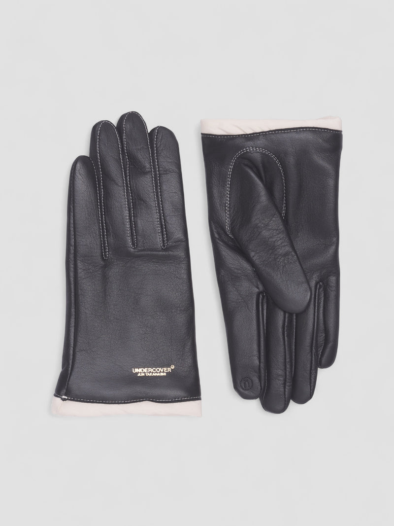 Black Sheep Leather Short Gloves (UC2E1G01-BLACK)