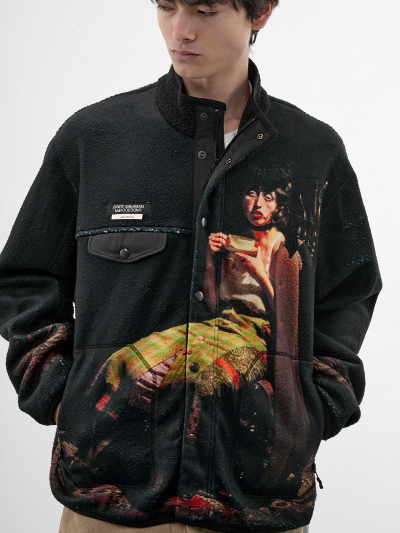 Black Polartec Cindy Sherman Jacket (UC2F4211-BLACK)