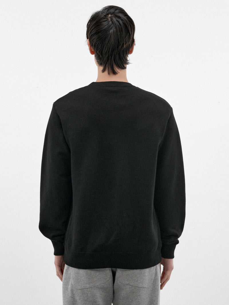 Black Cotton Cindy Sherman Sweatshirt (UC2F4812-BLACK)