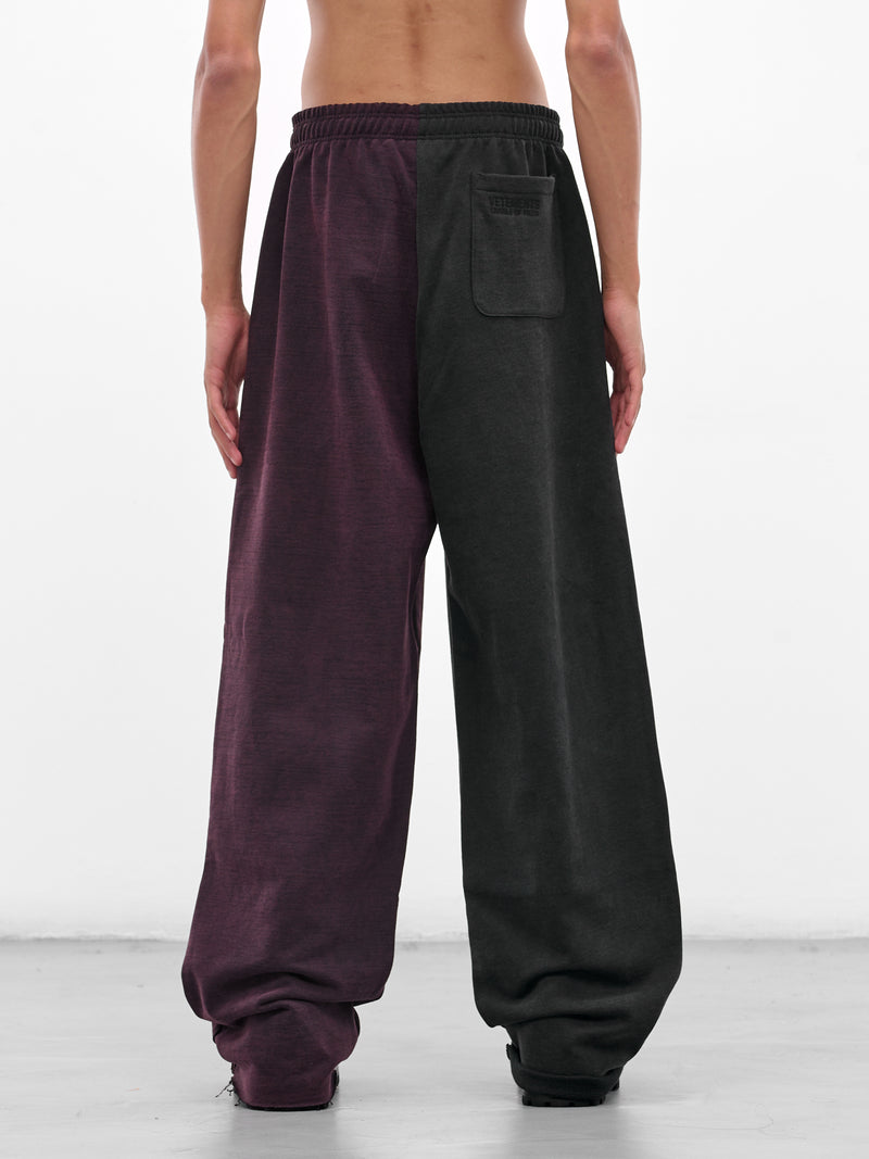 Cradle Of Filth Cut-Up Sweatpants (UCF76SP900BR-BLACK-RED)