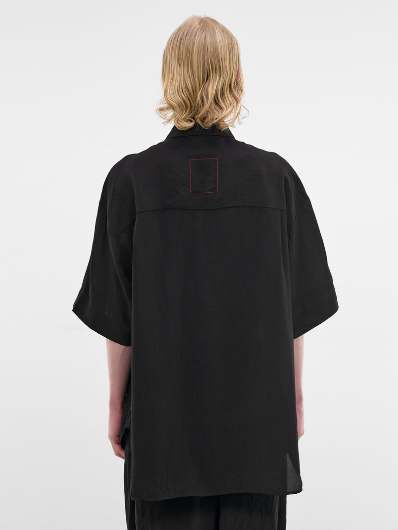 Black Oversized Teorya Shirt (UM1529-UW900-BLACK)