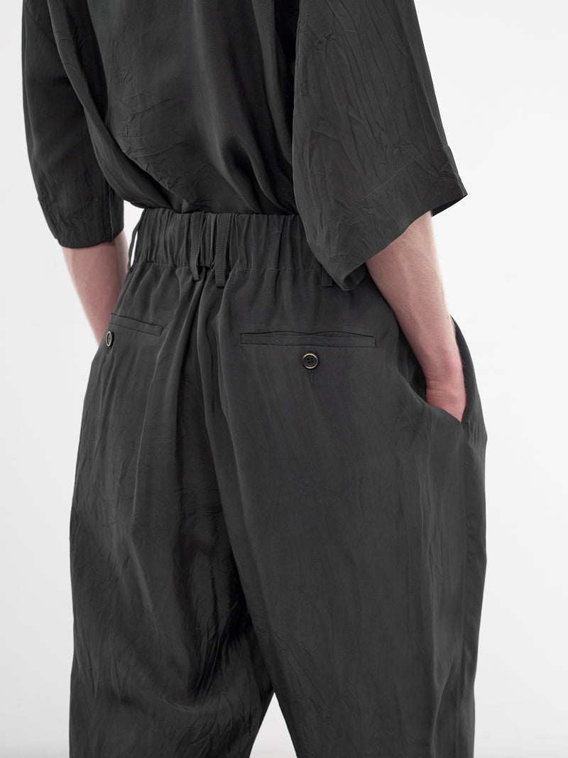 Navy Relaxed Pajama Pants (UM3505-UW033-NAVY)