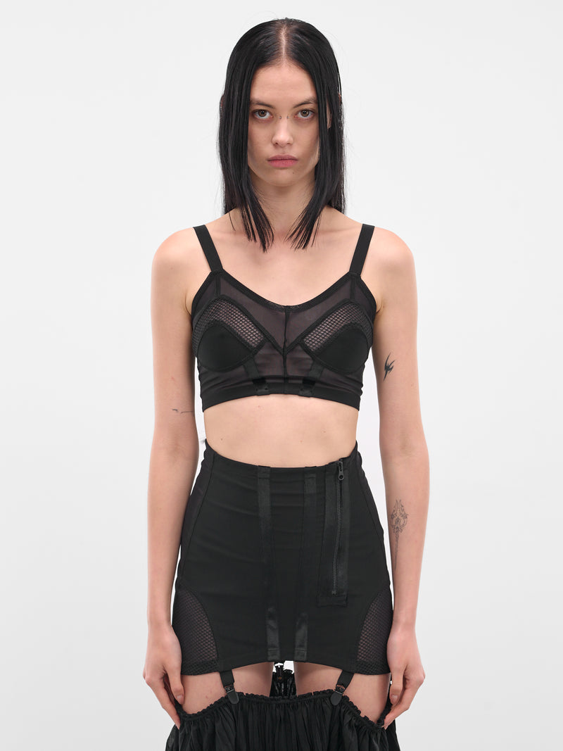 Black Uma Bustier Bra (UMAB0BL-BLACK)